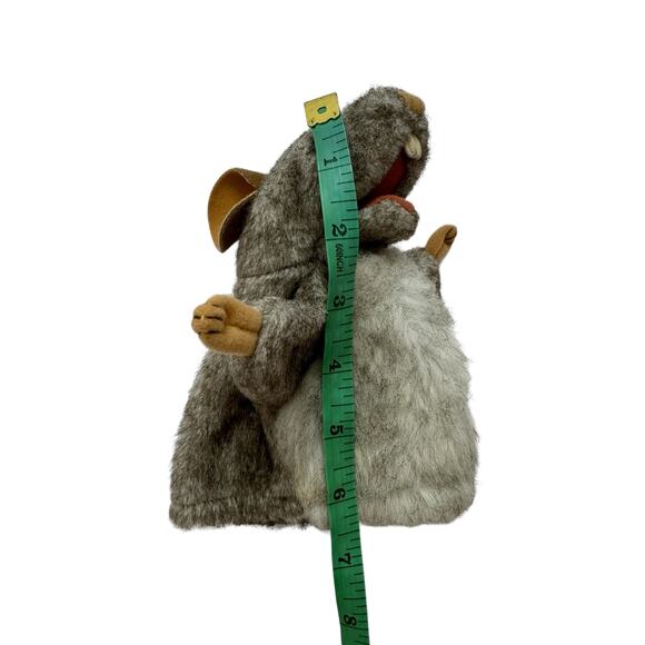 FOLKMANIS Little Mouse Hand Puppet Brown Fur Discontinued - Picture 9 of 9